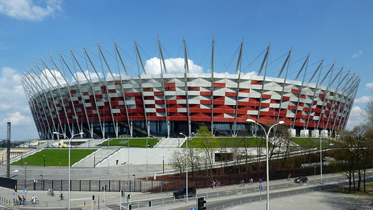 Pge Arena I Stadion Narodowy W R D Najlepszych Obiekt W Sportowych Na