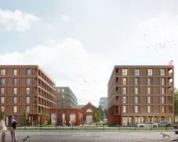 Perun wraca do miasta. WWAA projektuje nową zabudowę mieszkaniową na historycznym terenie Pragi-Południe