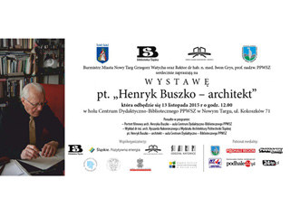 WYSTAWA "HENRYK BUSZKO - ARCHITEKT"