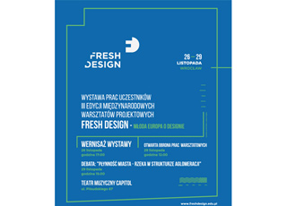 WARSZTATY FRESH DESIGN - MŁODA EUROPA O DESIGNIE