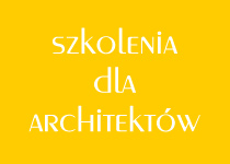 SZKOLENIA DLA ARCHITEKTÓW W LISTOPADZIE