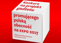 Konkurs na gadżet promujący polską obecność na EXPO 2017