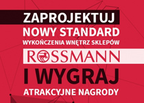 Konkurs dla studentów na projekt wnętrza sieci sklepów Rossmann