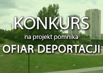 Konkurs na projekt pomnika Ofiar Deportacji