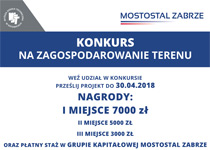 KONKURS NA ZAGOSPODAROWANIE PRZESTRZENI