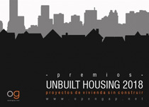 Międzynarodowy konkurs UNBUILT HOUSING AWARDS 2018