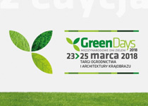 Green Days 2018 - Targi Ogrodnictwa i Architektury Krajobrazu