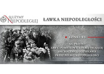 Konkurs na projekt Ławki Niepodległości