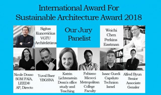 Międzynarodowy konkurs Sustainable Architecture Award 2018