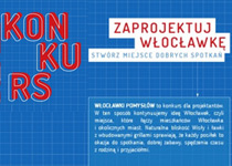 Konkurs na projekt ławki Włocławki Pomysłów