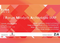 Zapowiedź: I Forum Młodych Architektów IARP 2019