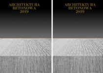 Ogólnopolski Konkurs Akademicki Architektura Betonowa 2019