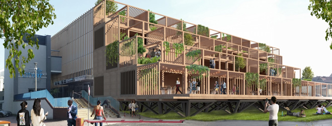 Eco Extension - II miejsce w międzynarodowym konkursie Lunawood Urban Challenge