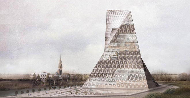 The Book Tower of Warsaw - projekt Just Open Architecture