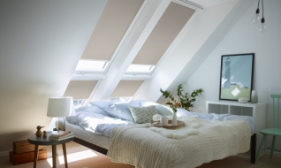 Harmonia kolorów z nową kolekcją rolet VELUX