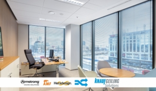 Sufity Armstrong, AMF oraz Heradesign teraz razem. Szukajcie ich pod marką Knauf Ceiling Solutions.