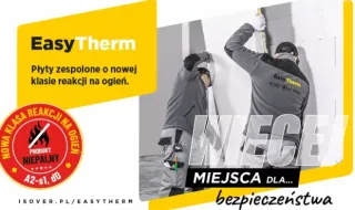 Płyty zespolone EasyTherm – więcej ciepła, więcej miejsca