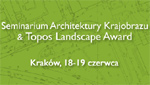 Topos Landscape Award w Krakowie