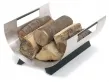 Pojemnik na drewno CHIMO - stal matowa, 20x35,5x40 cm