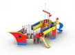 Zestaw zabawowy - Statek rybacki mały / kolekcja specjalna place zabaw pliki cad