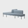 Sofa modułowa NESTOR pliki dwg 2D, 3D, gsm, skp | SCADNIFORM | KINNARPS